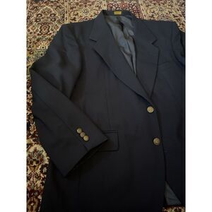 Farah Clothing Co Mens Black Suit Jacket 42 Sports‎ Coat Blazer